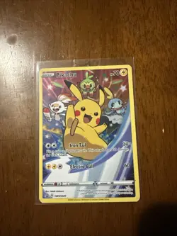 Pikachu SWSH020 SWSH: Sword & Shield Promo Cards Holo - Image 1