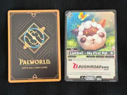 Lamball Promo Anime Expo Exclusive (Set of 2) - 2026 Palworld Official Card Game - Image 1