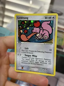 Lickitung 37/112 EX FireRed LeafGreen 2004 FRLG Reverse Holo Pokemon Card - Image 4