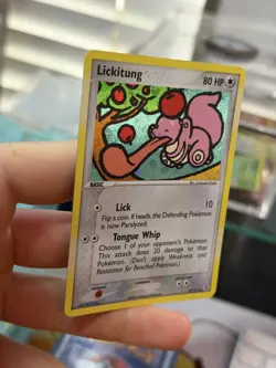 Lickitung 37/112 EX FireRed LeafGreen 2004 FRLG Reverse Holo Pokemon Card - Image 5