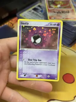 Gastly 63/112 EX FireRed LeafGreen FRLG 2004 Reverse Holo Pokemon Card - Image 3
