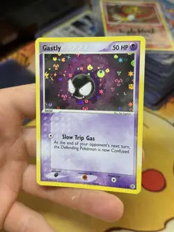 Gastly 63/112 EX FireRed LeafGreen FRLG 2004 Reverse Holo Pokemon Card - Image 4