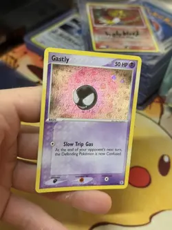 Gastly 63/112 EX FireRed LeafGreen FRLG 2004 Reverse Holo Pokemon Card - Image 5