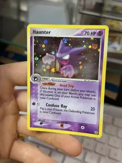 Haunter 34/112 EX FireRed LeafGreen FRLG 2004 Reverse Holo Pokemon Card - Image 4