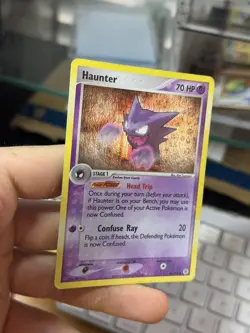 Haunter 34/112 EX FireRed LeafGreen FRLG 2004 Reverse Holo Pokemon Card - Image 5