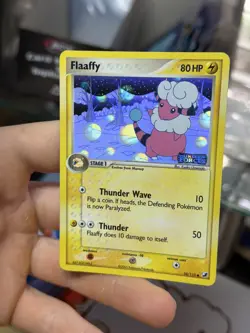 Flaaffy 56/115 EX Unseen Forces 2005 Reverse Holo Pokemon Card - Image 3