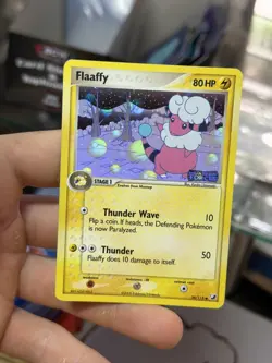 Flaaffy 56/115 EX Unseen Forces 2005 Reverse Holo Pokemon Card - Image 4