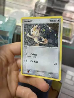 Meowth 69/112 EX FireRed LeafGreen FRLG 2004 Reverse Holo Pokemon Card - Image 4