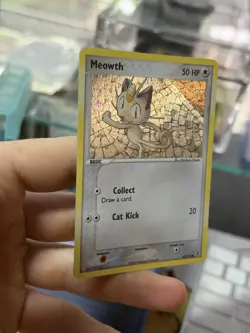 Meowth 69/112 EX FireRed LeafGreen FRLG 2004 Reverse Holo Pokemon Card - Image 5