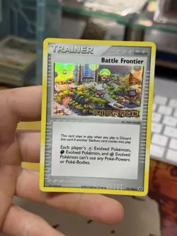 Battle Frontier 75/106 EX Emerald 2005 Reverse Holo Pokemon Card - Image 3
