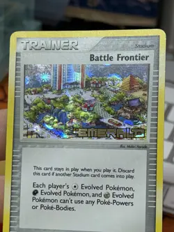 Battle Frontier 75/106 EX Emerald 2005 Reverse Holo Pokemon Card - Image 5