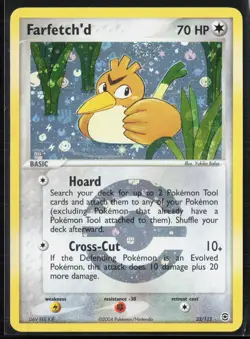 Farfetch'd 23/112 EX FireRed LeafGreen FRLG 2004 Reverse Holo Rare Pokemon Card - Image 1