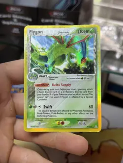 #2 Flygon 7/110 Delta Species EX Holon Phantoms 2006 Holo Rare Pokemon Card - Image 3
