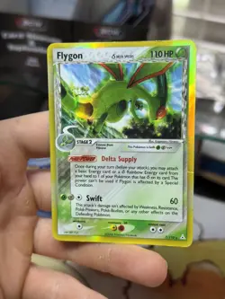 #2 Flygon 7/110 Delta Species EX Holon Phantoms 2006 Holo Rare Pokemon Card - Image 4