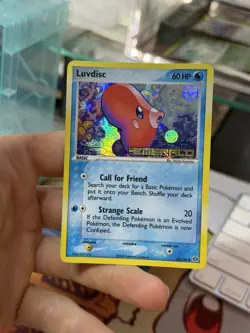 Luvdisc 53/106 EX Emerald 2005 Reverse Holo Pokemon Card - Image 3