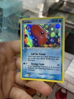 Luvdisc 53/106 EX Emerald 2005 Reverse Holo Pokemon Card - Image 4
