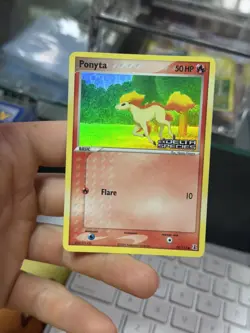 Ponyta 78/113 EX Delta Species 2005 Reverse Holo Pokemon Card - Image 3