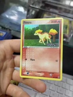 Ponyta 78/113 EX Delta Species 2005 Reverse Holo Pokemon Card - Image 4