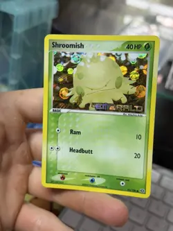 Shroomish 63/106 EX Emerald 2005 Reverse Holo Pokemon Card - Image 3