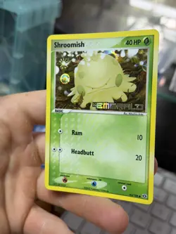 Shroomish 63/106 EX Emerald 2005 Reverse Holo Pokemon Card - Image 4