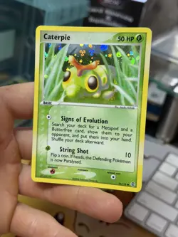 Caterpie 56/112 EX FireRed LeafGreen 2004 Reverse Holo Pokemon Card - Image 4