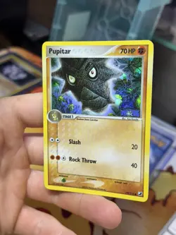 Pupitar 70/115 EX Unseen Forces 2005 Reverse Holo Pokemon Card - Image 4