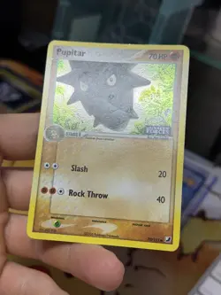Pupitar 70/115 EX Unseen Forces 2005 Reverse Holo Pokemon Card - Image 5