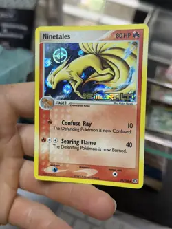 Ninetales 38/106 EX Emerald 2005 Reverse Holo Pokemon Card - Image 3