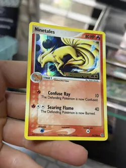 Ninetales 38/106 EX Emerald 2005 Reverse Holo Pokemon Card - Image 4