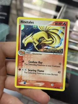 Ninetales 38/106 EX Emerald 2005 Reverse Holo Pokemon Card - Image 5