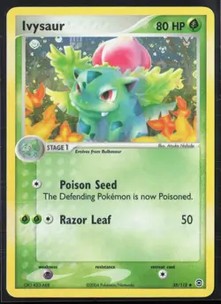 #2 Ivysaur 35/112 EX FireRed LeafGreen FRLG 2004 Reverse Holo Pokemon Card - Image 1