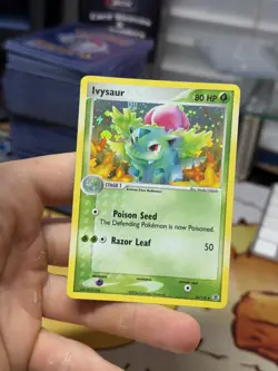 #2 Ivysaur 35/112 EX FireRed LeafGreen FRLG 2004 Reverse Holo Pokemon Card - Image 3