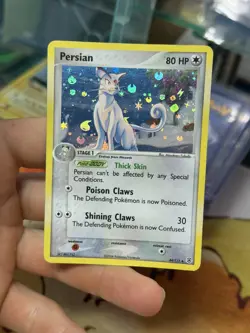 Persian 44/112 EX FireRed LeafGreen FRLG 2004 Reverse Holo Pokemon Card - Image 3