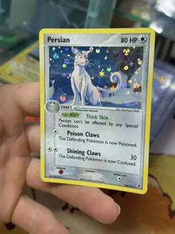 Persian 44/112 EX FireRed LeafGreen FRLG 2004 Reverse Holo Pokemon Card - Image 4