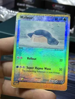Wailmer 83/100 EX Sandstorm 2003 Reverse Holo e-Series Pokemon Card TCG - Image 3