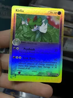 #2 Kirlia 40/100 EX Sandstorm 2003 Reverse Holo Vintage E-Series Pokemon Card - Image 3