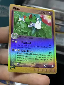 #2 Kirlia 40/100 EX Sandstorm 2003 Reverse Holo Vintage E-Series Pokemon Card - Image 5