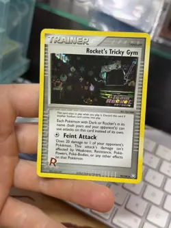 Rocket's Tricky Gym 90/109 EX Team Rocket Returns 2004 Reverse Holo Pokemon Card - Image 3