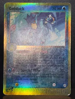 Golduck 17/100 Sandstorm Rare Reverse Holo Pokemon Card MP - Image 2