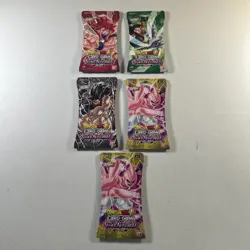 Dragon Ball Super Card Game Power Absorbed Zenkai Series X 5 New Factory Sealed - Image 1