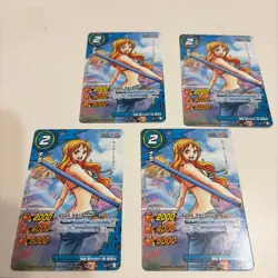 Miracle Battle Carddass ONE PIECE Nami Character Card Set - Image 1