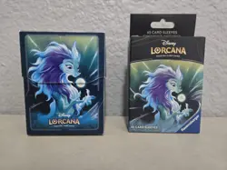 Disney Lorcana Sisu Deck Box & Card Sleeves (Deck Box Opened, Sleeves Unopened) - Image 1