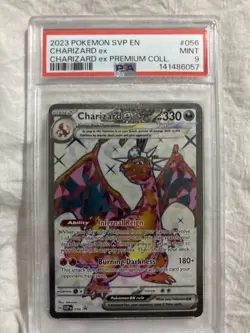 PSA 9 Charizard ex Sv: Scarlet & Violet Promo Cards 056 (2023) English Holo - Image 1