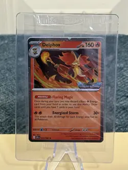 Delphox 013/086 Stamped Promo SEALED Chaos Rising Pokemon Card Best Buy Promo 🔥 - Image 1