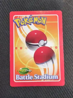 2000 Pokemon Vintage Geodude Thinkchip Battle Stadium Card - Image 2