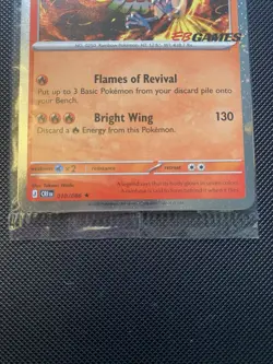 Ho-Oh EB Games Stamped Promo 010/086 (SEALED) Pokemon Tcg - Image 3