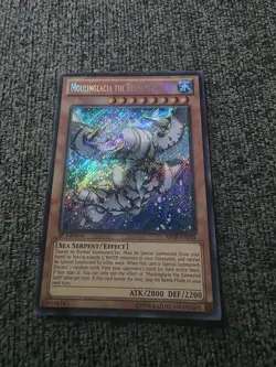 Yu-Gi-Oh Moulinglacia the Elemental Lord ABYR-EN035 Secret Rare 1st Ed Near Mint - Image 1