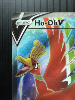 Pokemon Ho-Oh V 187/195 Full Art Silver Tempest (NM) - Image 2