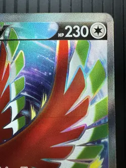 Pokemon Ho-Oh V 187/195 Full Art Silver Tempest (NM) - Image 3