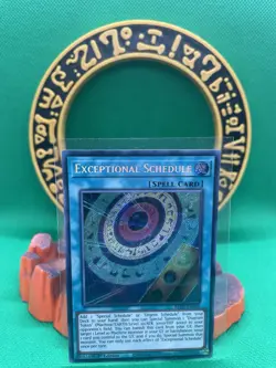 Exceptional Schedule 1st Edition Secret Rare BLZD-EN054 Near Mint Yugioh! - Image 1